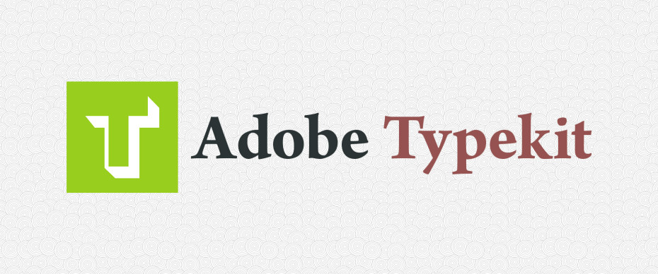 Adobe Typekit Usage
