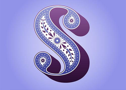 Декоративная буквица в Adobe Illustrator