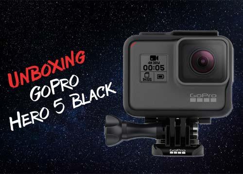 GoPro Hero 5 распаковка (unboxing)