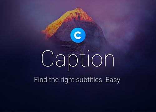 Caption — macOS программа для поиска субтитров