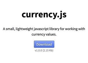 Currency.js — операции с валютой на JavaScript